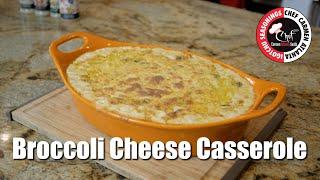 HOW TO MAKE BROCCOLI CHEESE CASSEROLE | CHEF CARMEN ATL