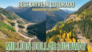 Million Dollar Highway in Colorado, San Juan Skyway - Ouray to Silverton to Telluride, Highway 550