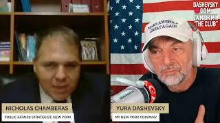 2589 LIVE WITH NICHOLAS CHAMBERAS, POLITICAL STRATEGIST (New York)