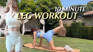 10MIN SLIM LEG WOKROUT Slim legs in 10 days, inner thighs challenge workout, hip routine