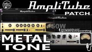 AMPLITUBE 3 METAL TONE Dual Amps [Marshall and 5150] GUITAR PATCHES.