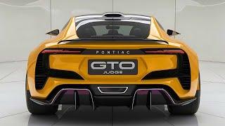NEW 2025 Pontiac GTO Judge Facelift Officail Reveal - Full Review & First Look!