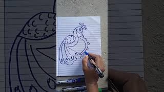 How to Draw Diwali festival poster Easy Drawing #shorts