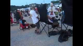 Chicken Cock Prank Walk Around @ GOTJ 2014 Cave n Rock