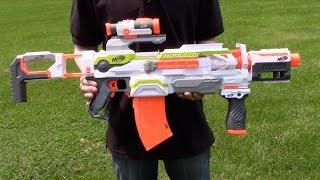 Nerf N-Strike Modulus ECS-10 - Range Test (Stock)