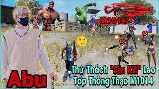 Free Fire | Abu Thử Thách Leo "Top Thông Thạo Súng M1014" Bằng Cách Đi Săn Và Cái Kết !