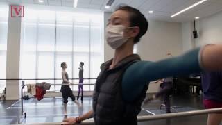 Ballet Dancers in China Practice While Wearing Medical Masks Amid Coronavirus Outbreak