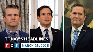 White House Scrambling After Reporter Was Sent War Plans | NPR News Now