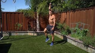 Single Arm Kettlebell Overhead High Knee March