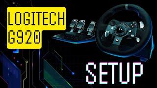 Logitech G920 | How to setup steering wheel on a PC