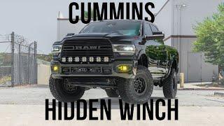FINALLY a Hidden Winch Kit for 4th and 5th Gen Cummins Ram Trucks! Vice Designs Winch