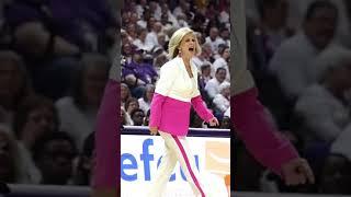 Kim Mulkey reacts to Threads app as a #contentcreator #action #lsu   Taylor O'Brien #videography