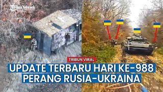 HARI KE-988 KONFLIK Rusia vs Ukraina, Pilot UAV Rusia Intens Serang Peralatan Militer Ukraina