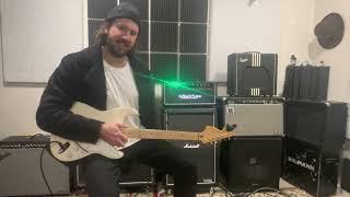 Super Vee- Blade Runner Stratocaster Tremolo System Demo- Jack Biilmann.
