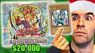 I Opened A $20,000 Yugioh Box (Legend Of Blue-Eyes 1st Edition)