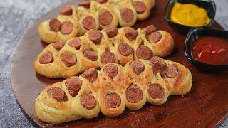 Sausage Bread Roll | Sausage Bread Recipe | Toasted