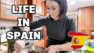 GETTING READY FOR GUESTS, cooking, cleaning | LIFE IN SPAIN