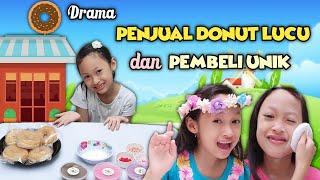 Aqilla Jadi Penjual Donat Lucu yang Beli Unik  Drama Parodi Aqilla's Diary