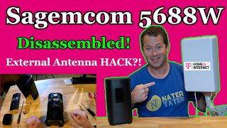  I Took It Apart! - T-Mobile 5G Home Internet - Sagemcom Fast 5688W Disassembly + External Antenna