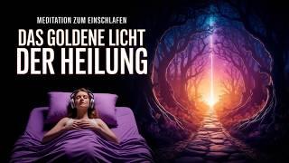 Wohlfühl-Einschlafmeditation: Dein goldenes Licht | Heilsame Selbstliebe