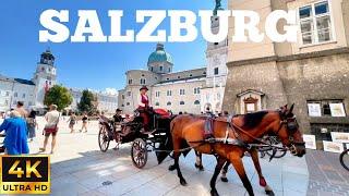 Explore Salzburg in 4K | Stunning Walking Tour of Austria's Cultural Gem