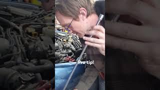 Stethoscope substitute #mechanic #engine #diagnostics