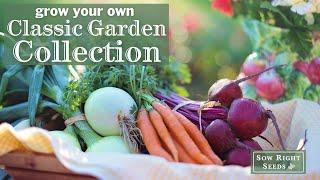 Sow Right Seeds | Classic Vegetable Seed Collection