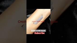 Unique Tattoo diy design #9 #shorts #shortsfeed #tattoo #handart #temporarytattoo #viral  #trending