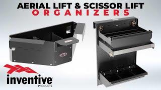 Aerial Lift and Scissor Lift Tool Organizers - Product Review by InventiveProductsInc.com