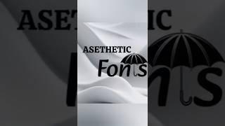 Free Website for Aesthetic Fonts