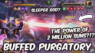 THE BIGGEST SLEEPER CHAMP BUFF OF 2024?! - 7 Star Buffed Purgatory - Marvel Contest of Champions