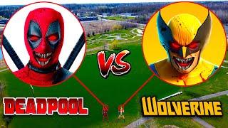 Drone Catches DEADPOOL & WOLVERINE IN REAL LIFE!! (CURSED DEADPOOL)