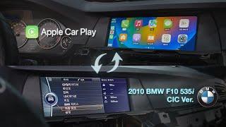 2010 BMW 535i F10 CIC Wireless Carplay  by 인디웍 indiwork