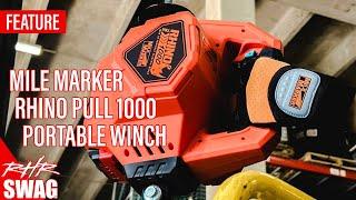 Mile Marker Rhino Pull 1000 Portable Winch - RHRSwag.com