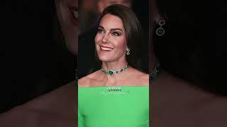 Catherine DAZZLES  in Iconic Green Gown at Earthshot Prize