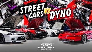 Testing STREET CARS on the Dyno // Nissan RB & Toyota 2JZ