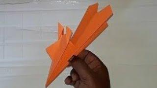 #كيفية جعل طائرة ورقية، how to make pape Airplane