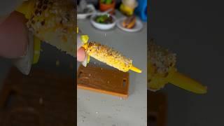 MINIVERSE CAFE 3 - Mini Grilled Corn DIY #miniversecafe #miniverse