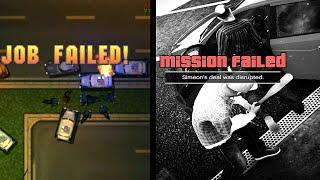 "Mission Failed!" on all GTA Games