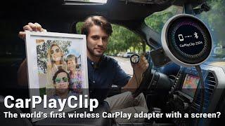 Ottocast® CarPlayClip | New arrivals! The world's first wireless CarPlay adapter with a screen?