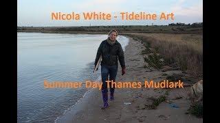 Summer Day Mudlark on the Thames with Nicola White Tideline Art