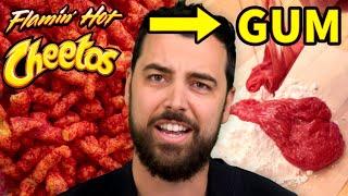 DIY Hot Cheetos Gum (it was a bad idea)