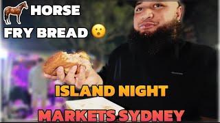 WE EAT HORSE AT THE PACIFIC NIGHT MARKETS SYDNEY | ISLAND FOOD