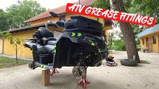 CFMOTO ATV WASHING and GREASE FITTINGS
