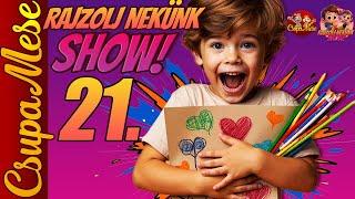 RAJZOLJ NEKÜNK SHOW! - 21. rész - zenés rajzbemutatók!