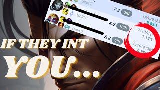 IF THEY INT YOU - YOU GOTTA TRY HARDER - Solo Q Gameplay