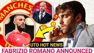 JUST NOW FABRIZIO ROMANO ANNOUNCED MANCHESTER UNITED BIG NEWS  MAZRAOUI SUPER PERFORMANCE