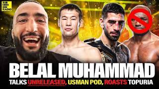 Belal Muhammad Talks Lost Usman Tapes, Roasts Topuria, Responds to Conor and Previews Shavkat!