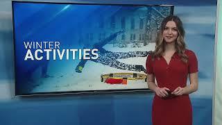 Traverse City MI weather report on Spikeball WPBN TV