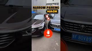 The Smart Way to Handle Tight-Space Parking #knowledge #parallelparking #carhacks